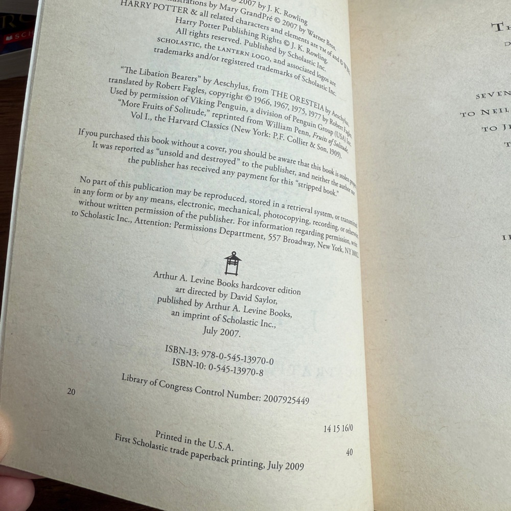 Harry Potter Paperback Book Set - Picture 4 of 6